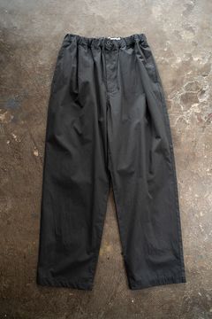 【ラスト1点】【24AW】ディープタックイージーパンツ(CHARCOAL)