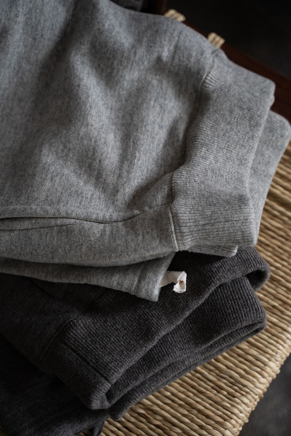 【ラスト1点】wool french terry truck pants/ウールフレンチテリートラックパンツ(LIGHT GRAY)