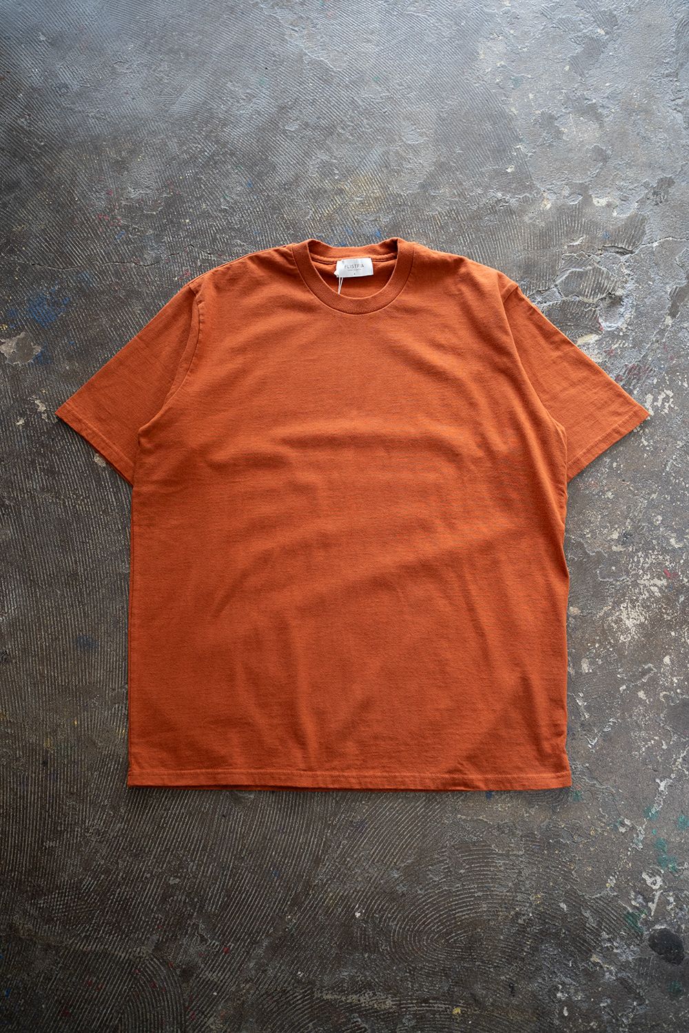 【ラスト1点】【24SS】Loopwheele Crew Neck T-Shirts(TERRA COTTA)