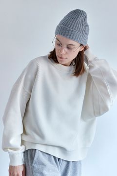 【ラスト1点】【24AW】Shutei Knit(WHITE)