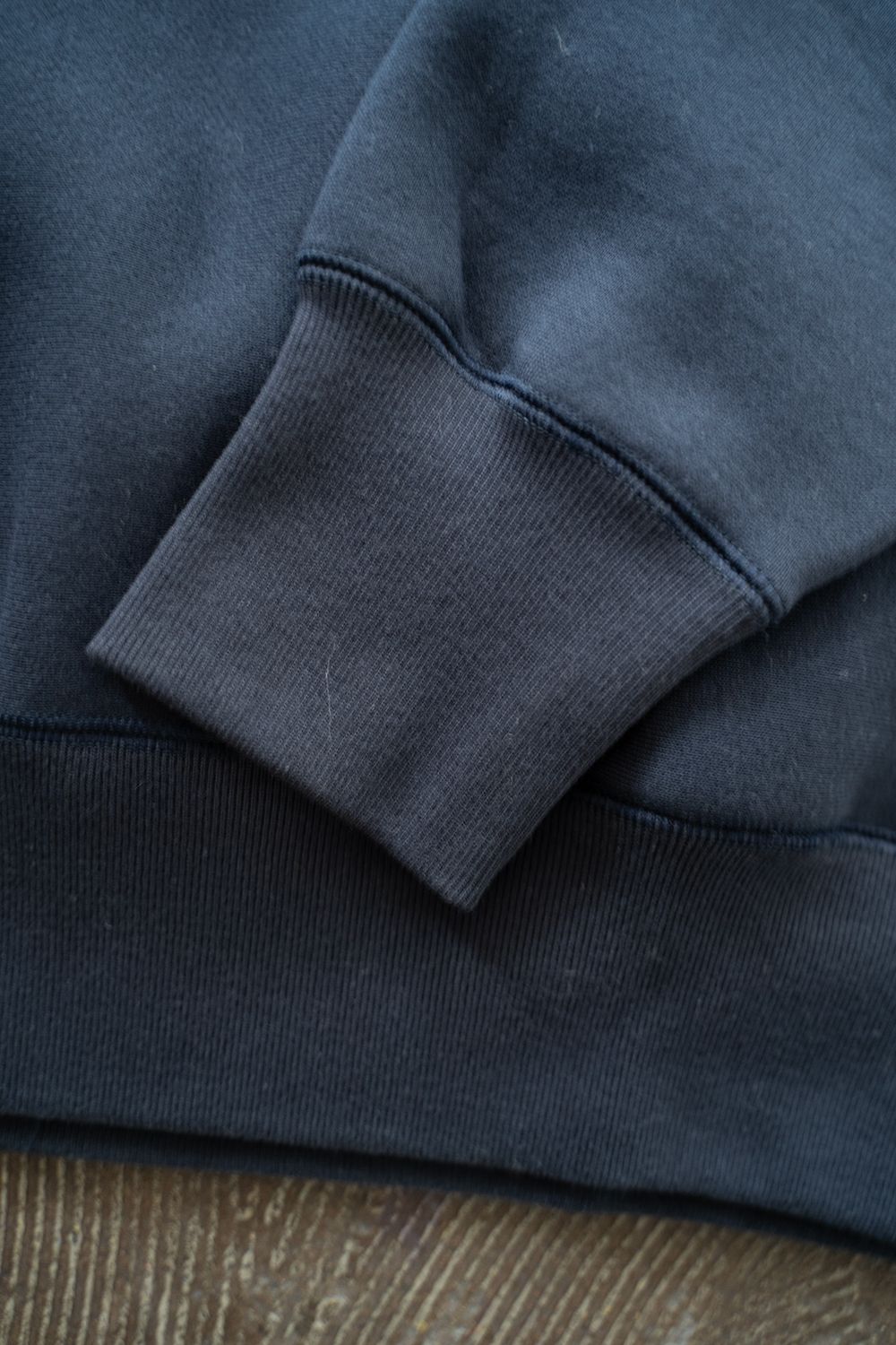 【ラスト1点】【23AW】ハーフジッププルオーバースウェット(NAVY)