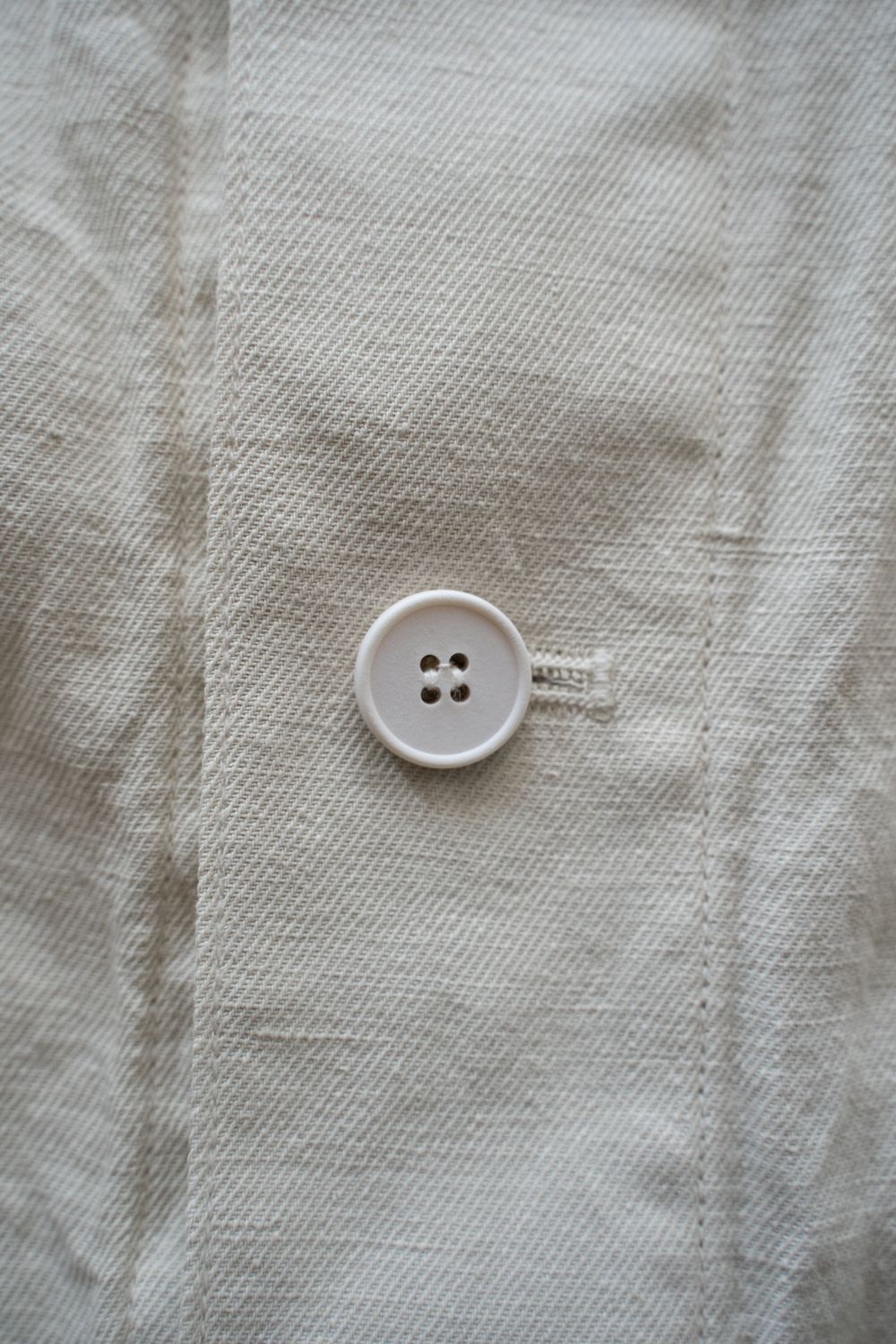 和紙大麻ジャケット(ベンガラ白)