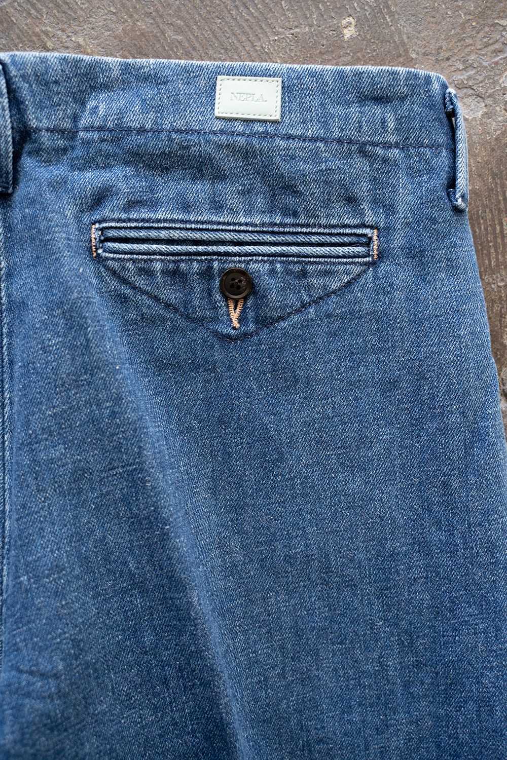 【ラスト1点】【23SS】ヒップハングパンツ(INDIGO FADE)