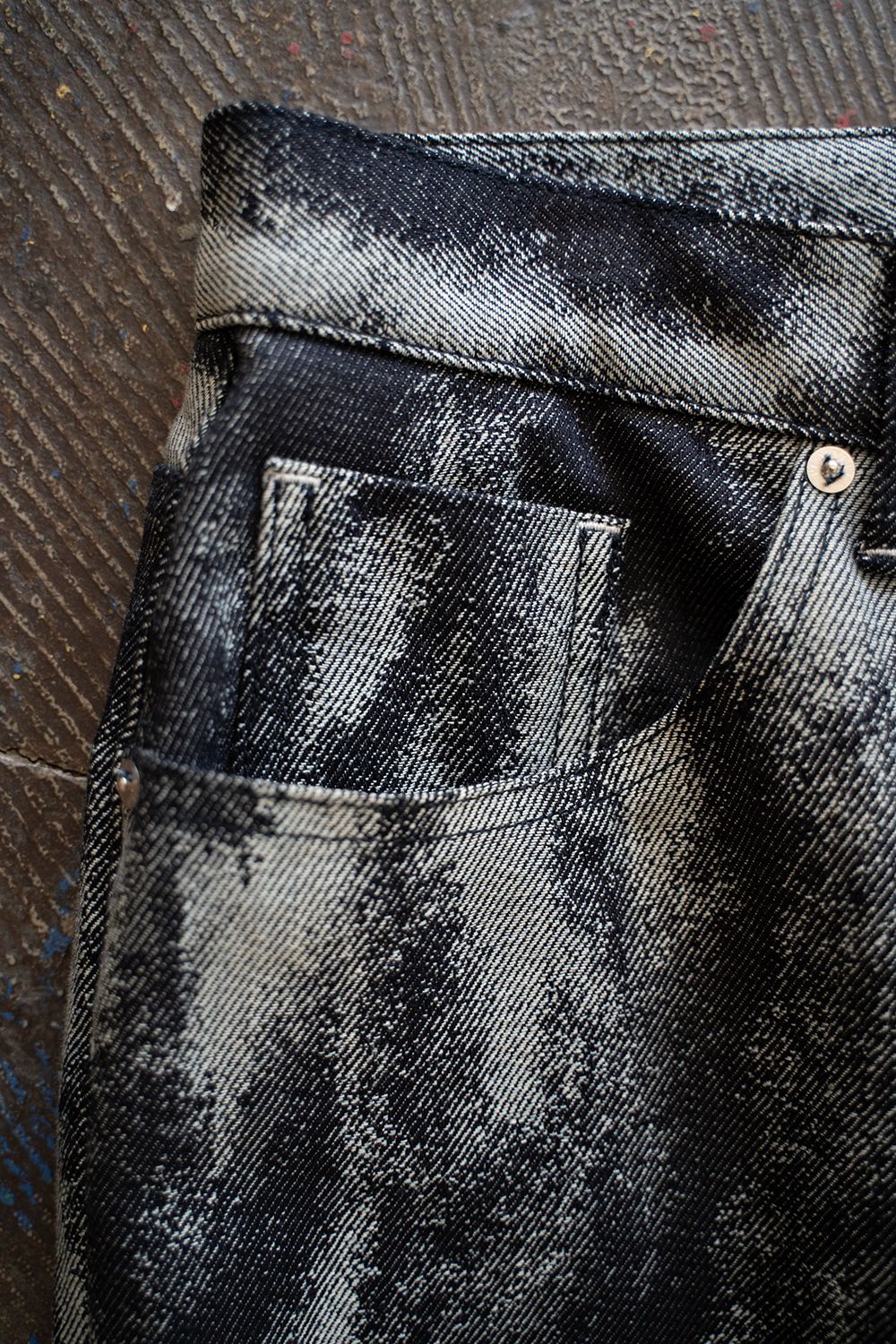 【ラスト1点】【23AW】バギーストレートデニムパンツ(JQ DENIM)