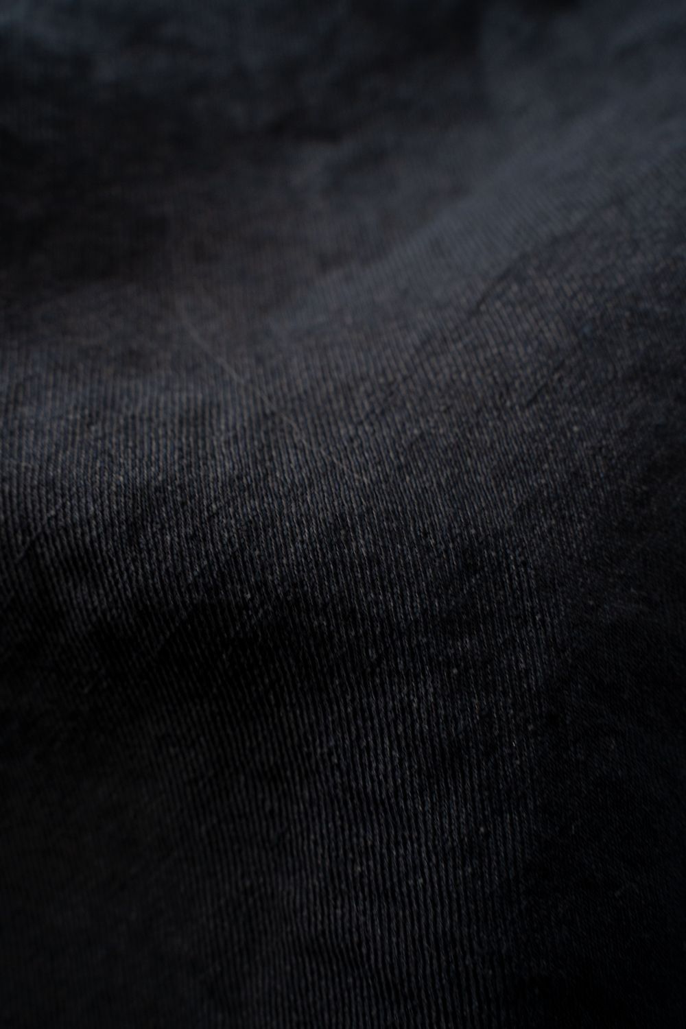 和紙大麻シャツ(濃紺)