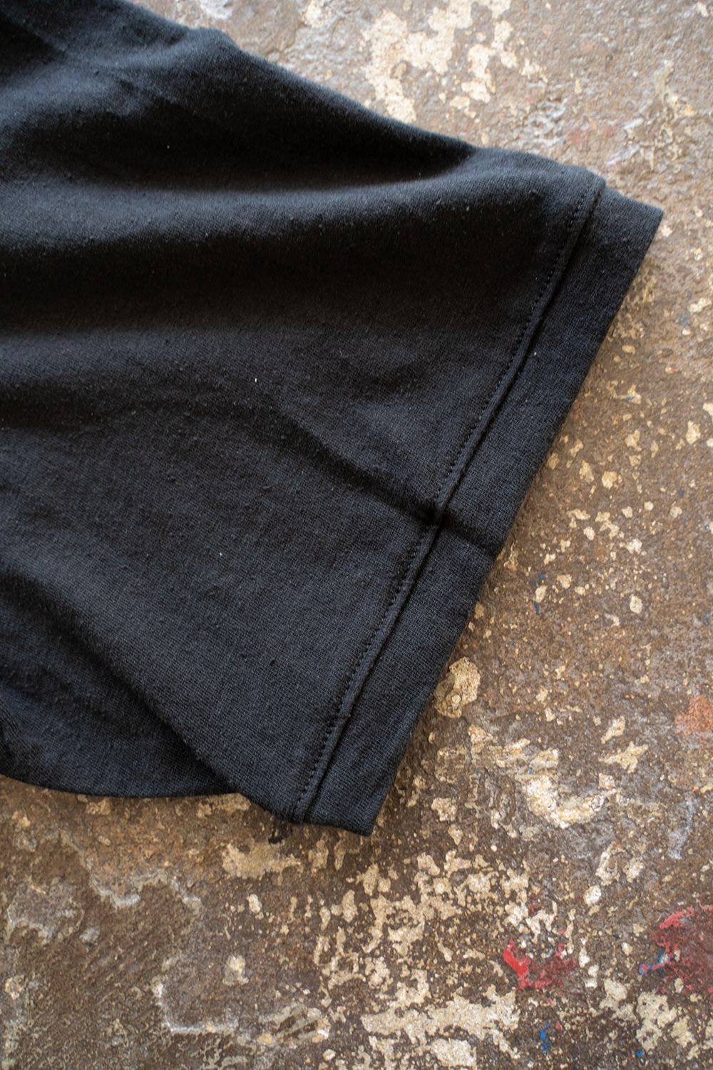 【ラスト1点】【25SS】シルクネップTシャツ(INK BLACK)
