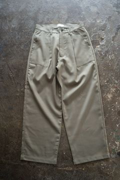 【ラスト1点】【23AW】サキソニーベイカースラックス(KHAKI BEIGE)