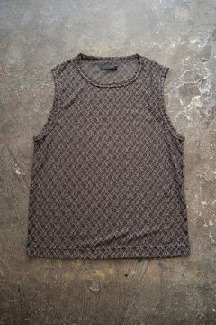 【24SS】Russell Lace No-Sleeve/ラッセルレースノースリーブ(BROWN)