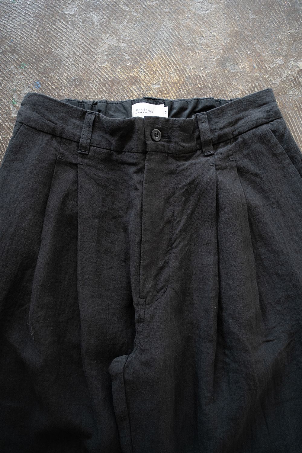 STILL BY HAND - 【ラスト1点】【25SS】リネンオックス2タック