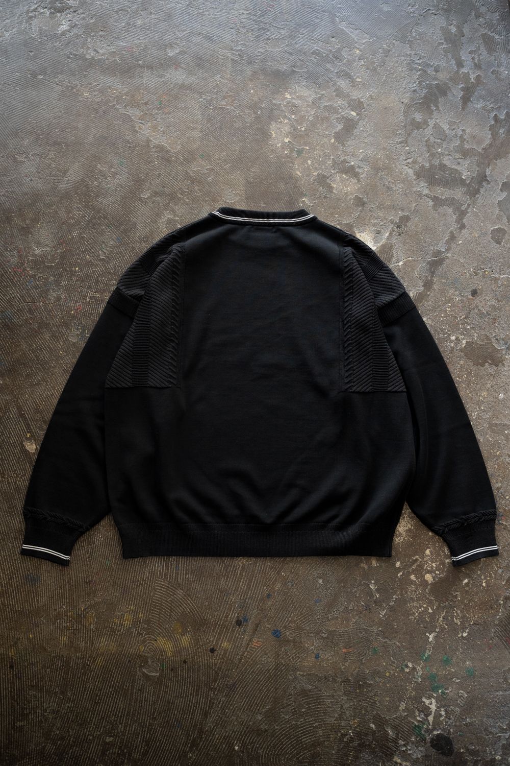 【ラスト1点】【25AW】Shimobashira Knit(BLACK)