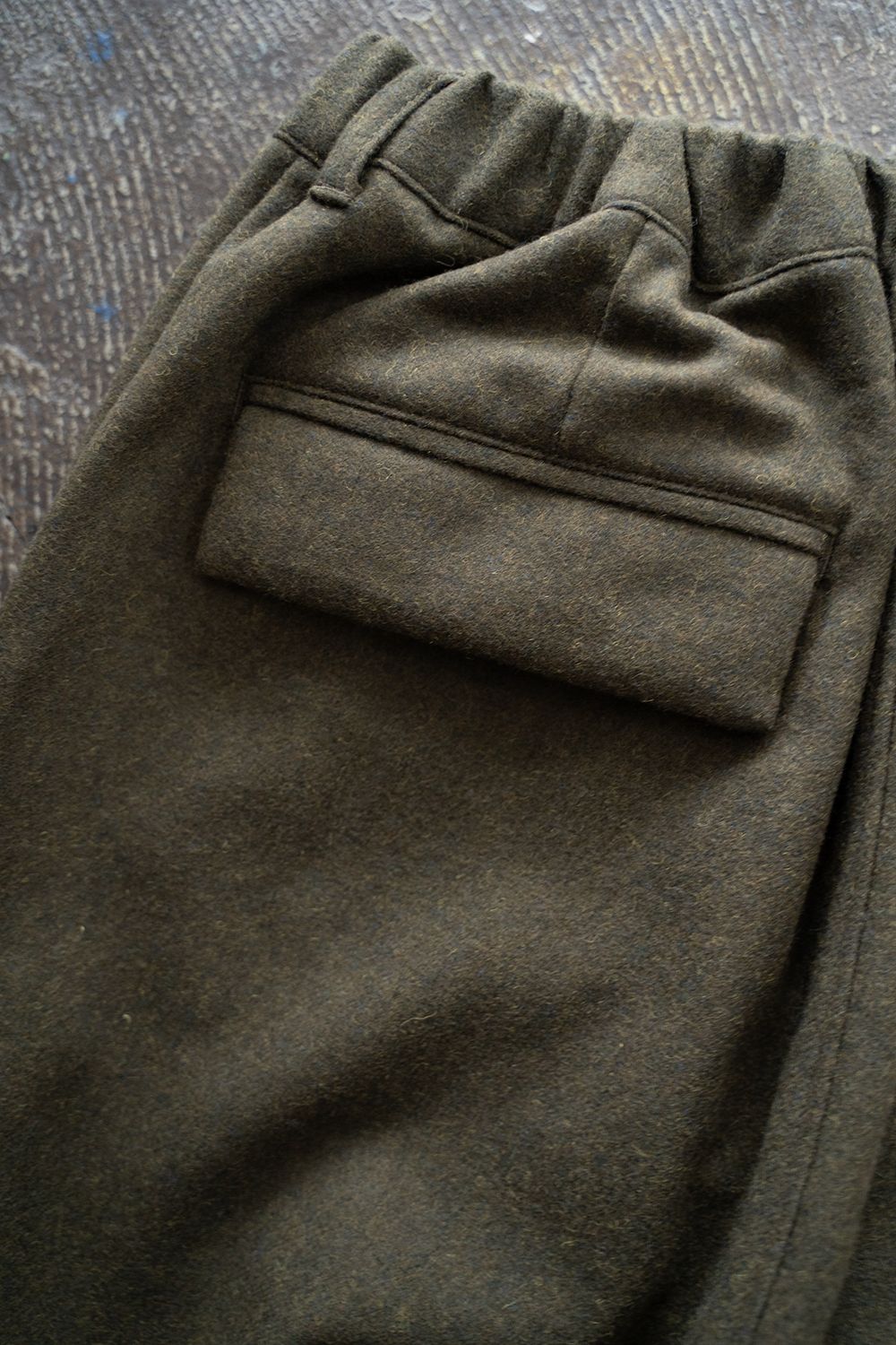 STILL BY HAND - 【ラスト1点】【24AW】ウールフラノニータック