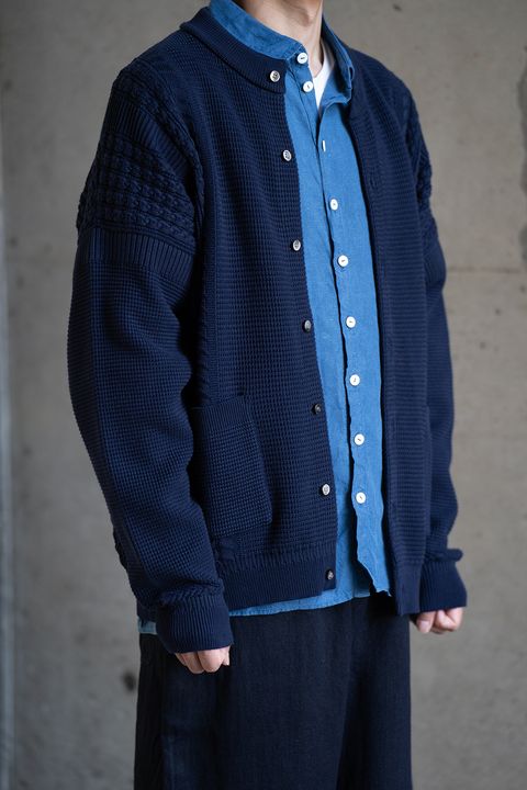 【ラスト1点】【23AW】Akigumo Cardigan(NAVY)