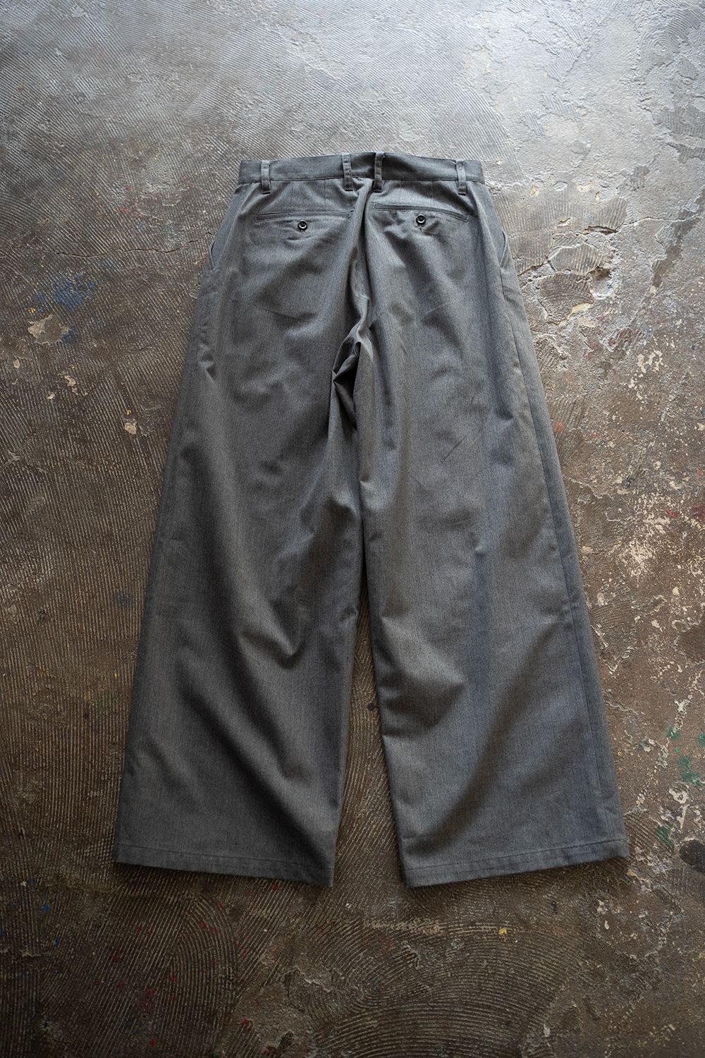SAYATOMO - 【ラスト1点】【24AW】1-Tack Baggy Trousers/1