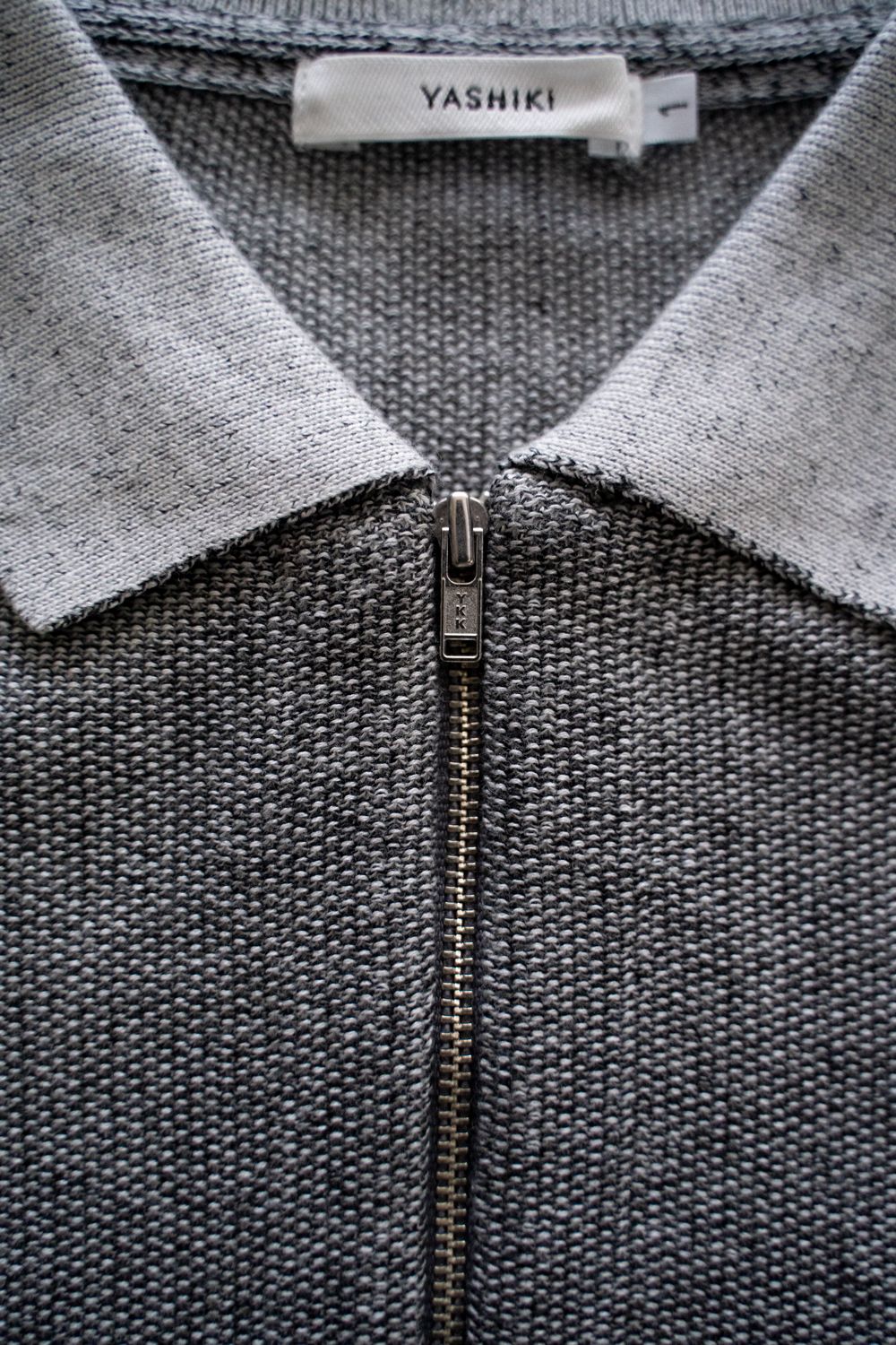 【26SS】Kanto Knit Polo(MIX GRAY)