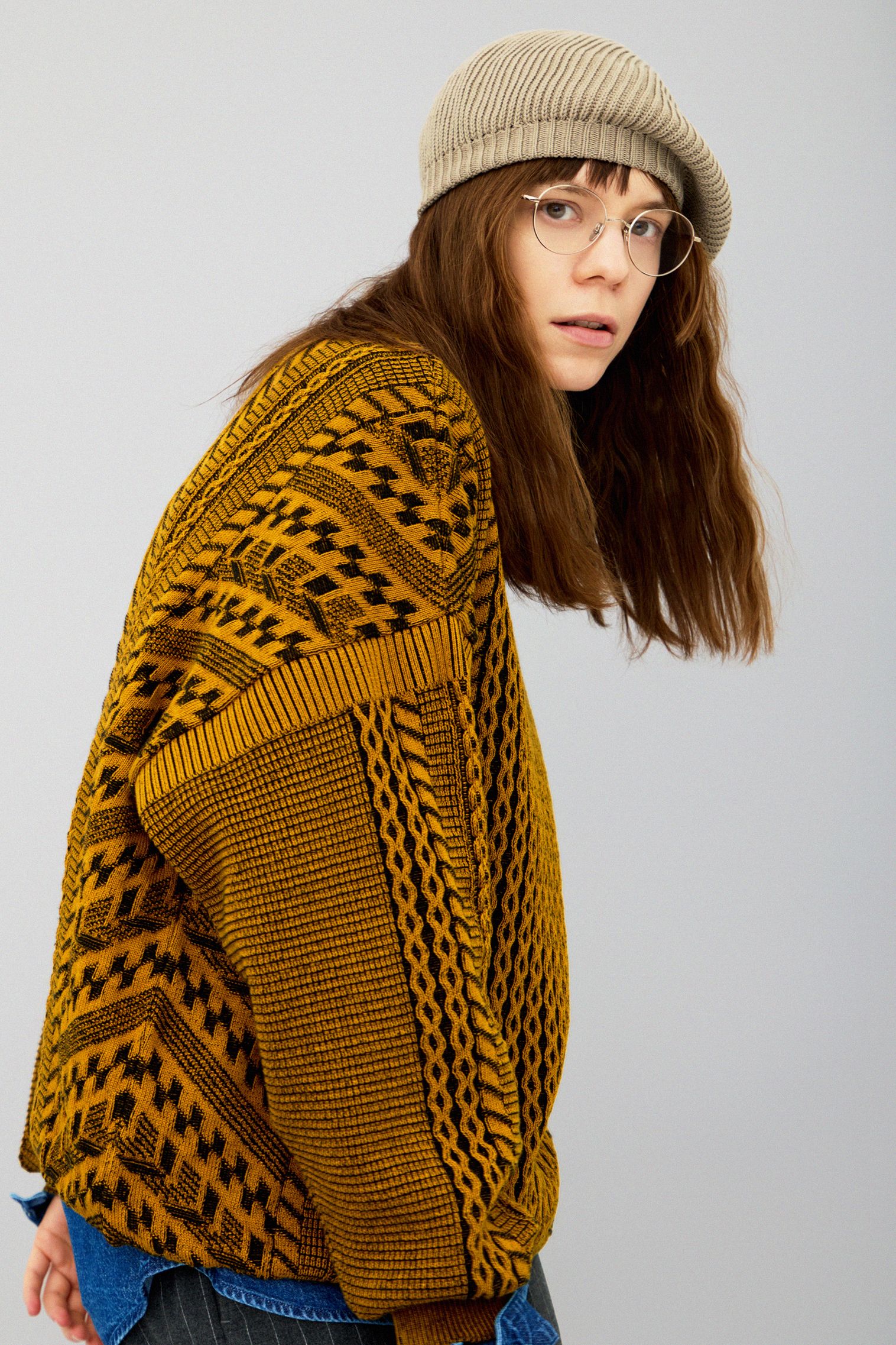 C*y様 YASHIKI Kuchiba Knit (MUSTARD )24AW YASHIKI - 【ラスト1点】【24AW】Kuchiba Knit(MUSTARD) | Salty