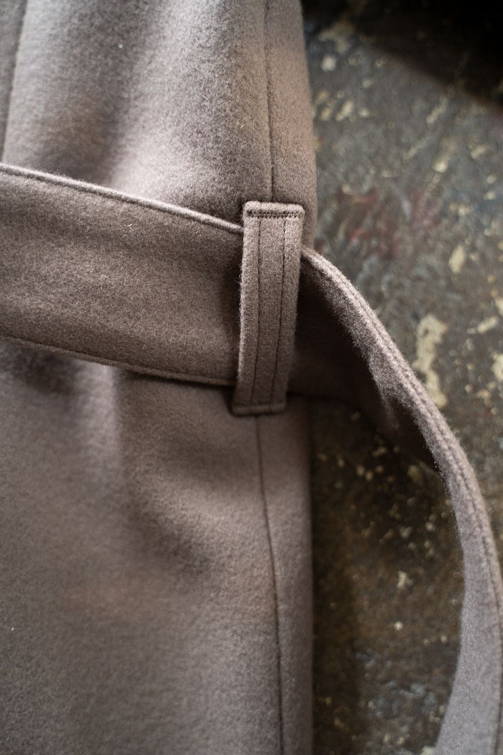 juha - 【ラスト1点】【21AW】Belted Over Coat/ベルテッド