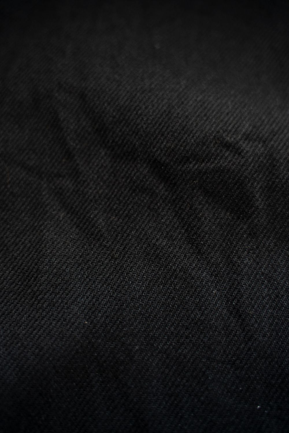 【25AW】12ozデニムワンタックパンツ(BLACK)