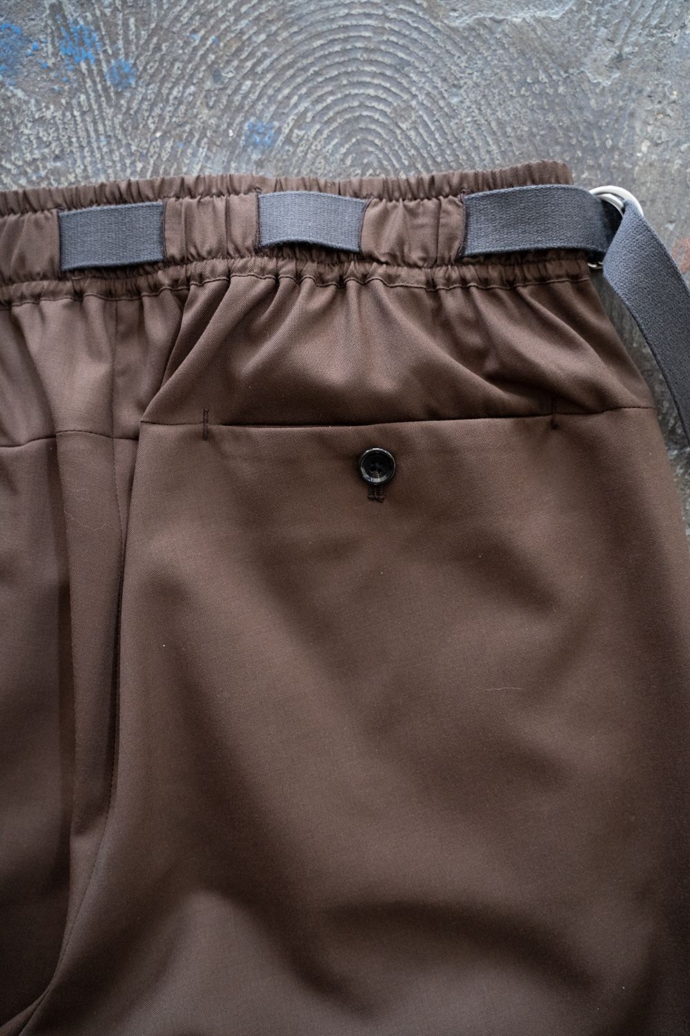 【ラスト1点】【22SS】Hakama Akane Slacks/ハカマアカネスラックス(BROWN)