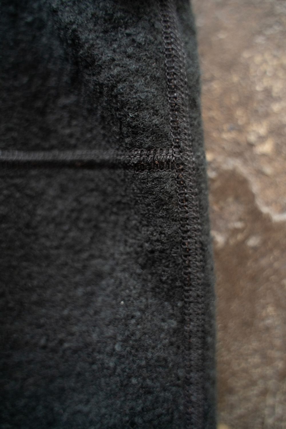 【ラスト1点】【24AW】ウールパイルジップベスト(CHARCOAL)