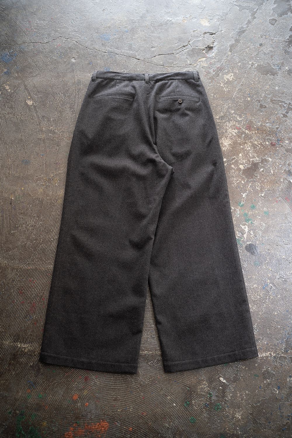 【25AW】Herringbone Trousers/ヘリンボーントラウザーズ(BROWN)