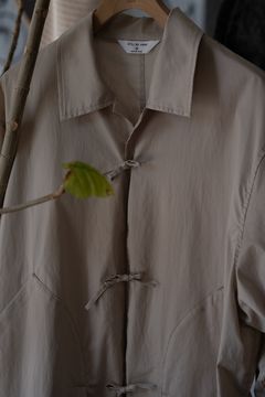 【26SS】コットンツイルシャツジャケット(PINK BEIGE)