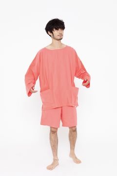 【ラスト1点】【23SS】"nice boat."pajama【セットアップ】(CORAL PINK)