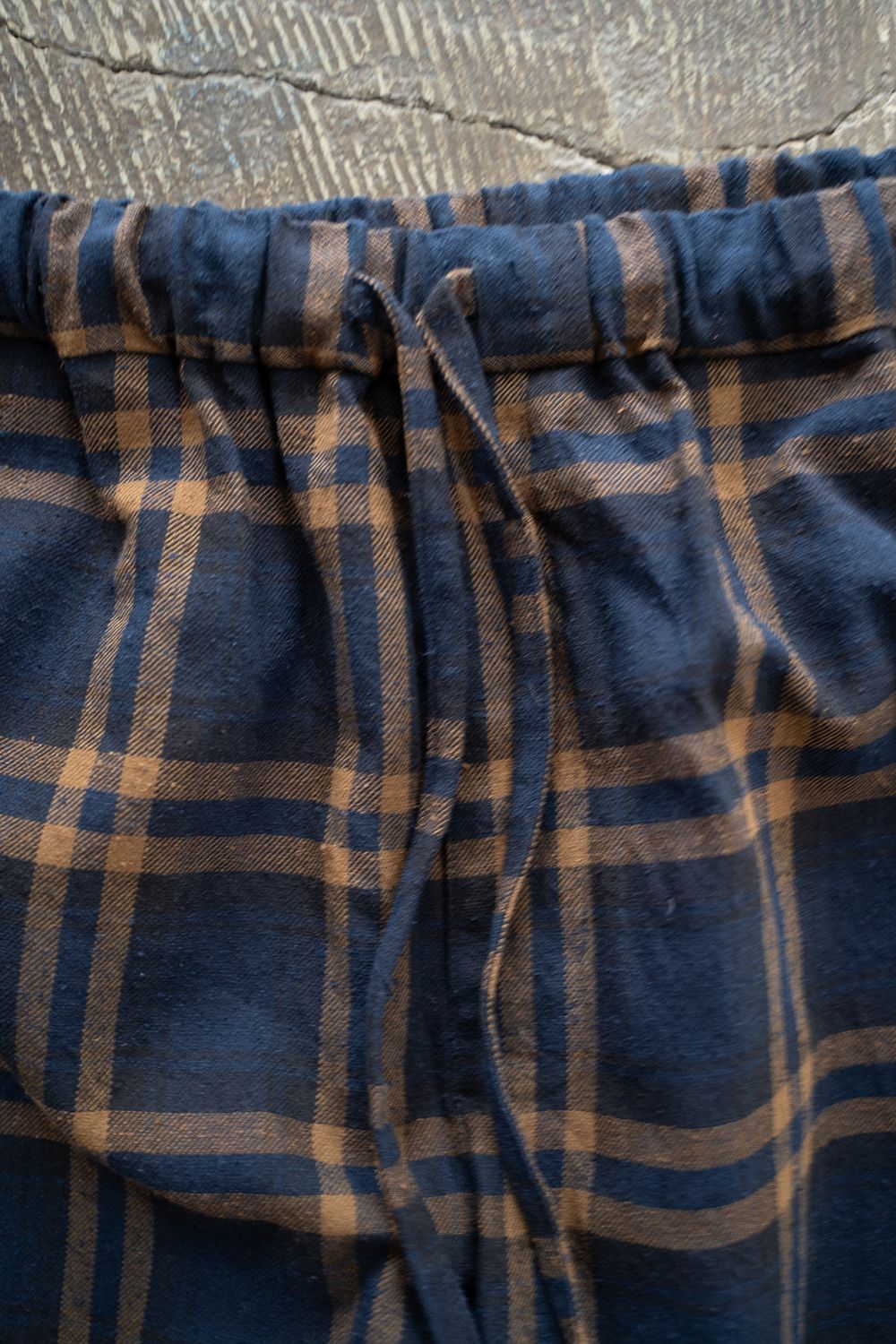 【ラスト1点】【24AW】"week"pajama/パジャマ(セットアップ)【ユニセックス】(BROWN×NAVY)