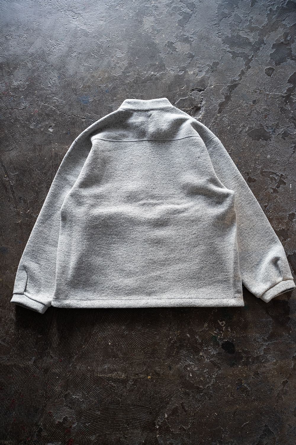 【ラスト1点】【22AW】ウールパイルブルゾン(LIGHT GRAY)