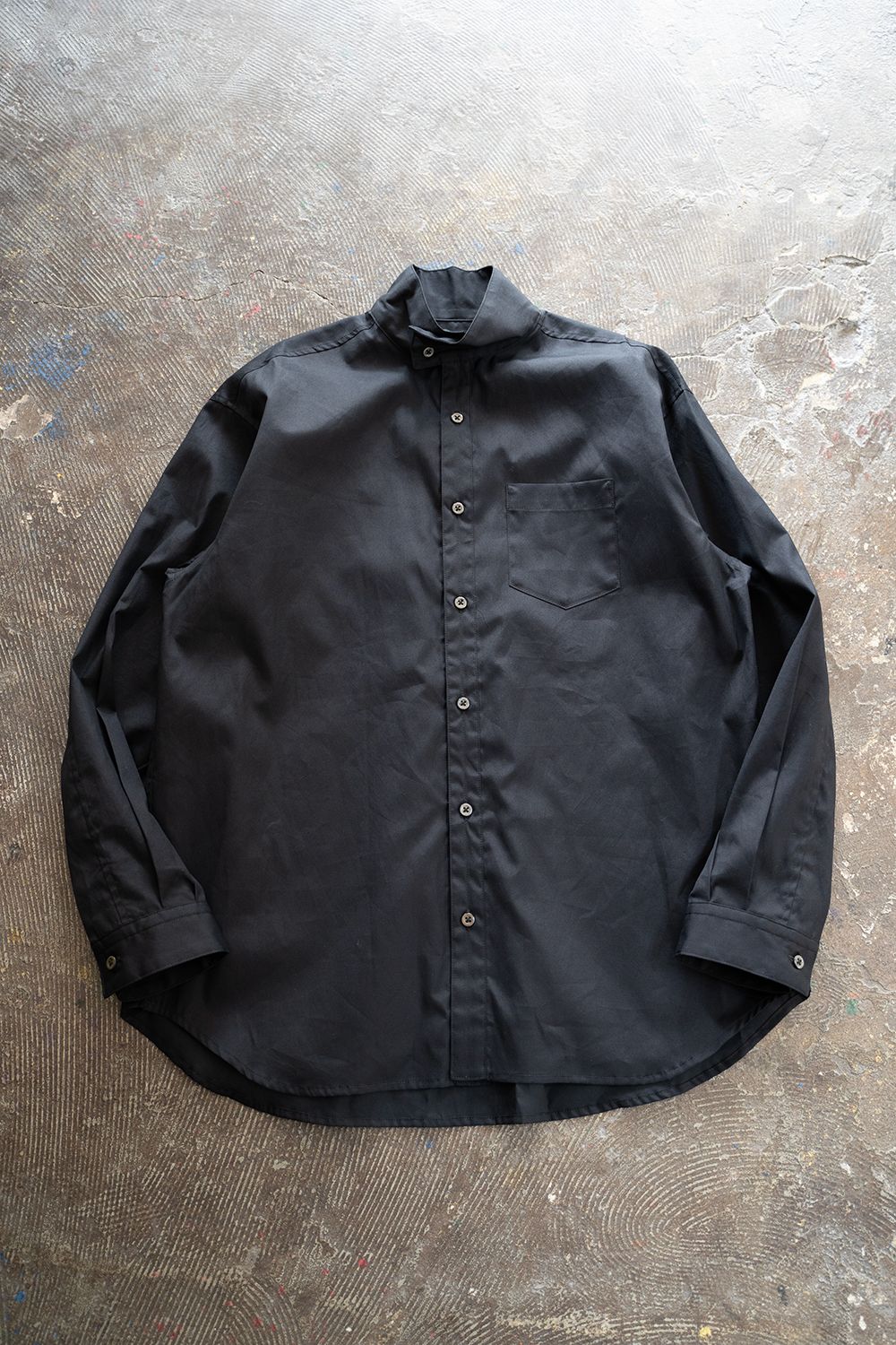 juha - 【ラスト1点】【23AW】High Neck Broad Shirt/ハイネック 