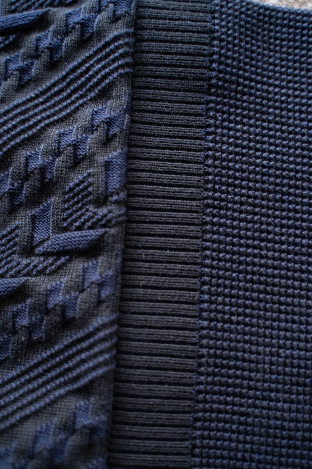 【ラスト1点】Hanadoki Knit(NAVY)