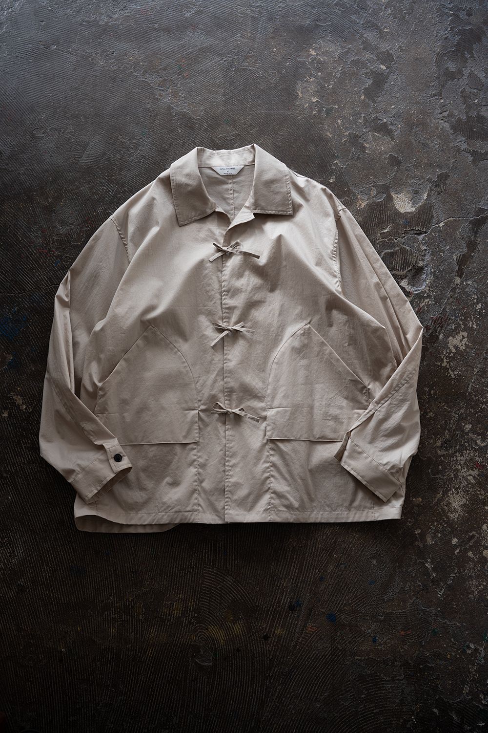 【26SS】コットンツイルシャツジャケット(PINK BEIGE)