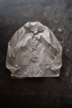 【26SS】コットンツイルシャツジャケット(PINK BEIGE)