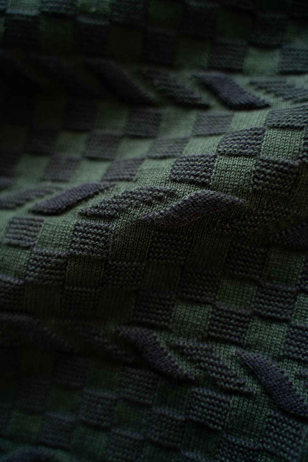 【ラスト1点】【24SS】Hazakura Knit Polo(GREEN)