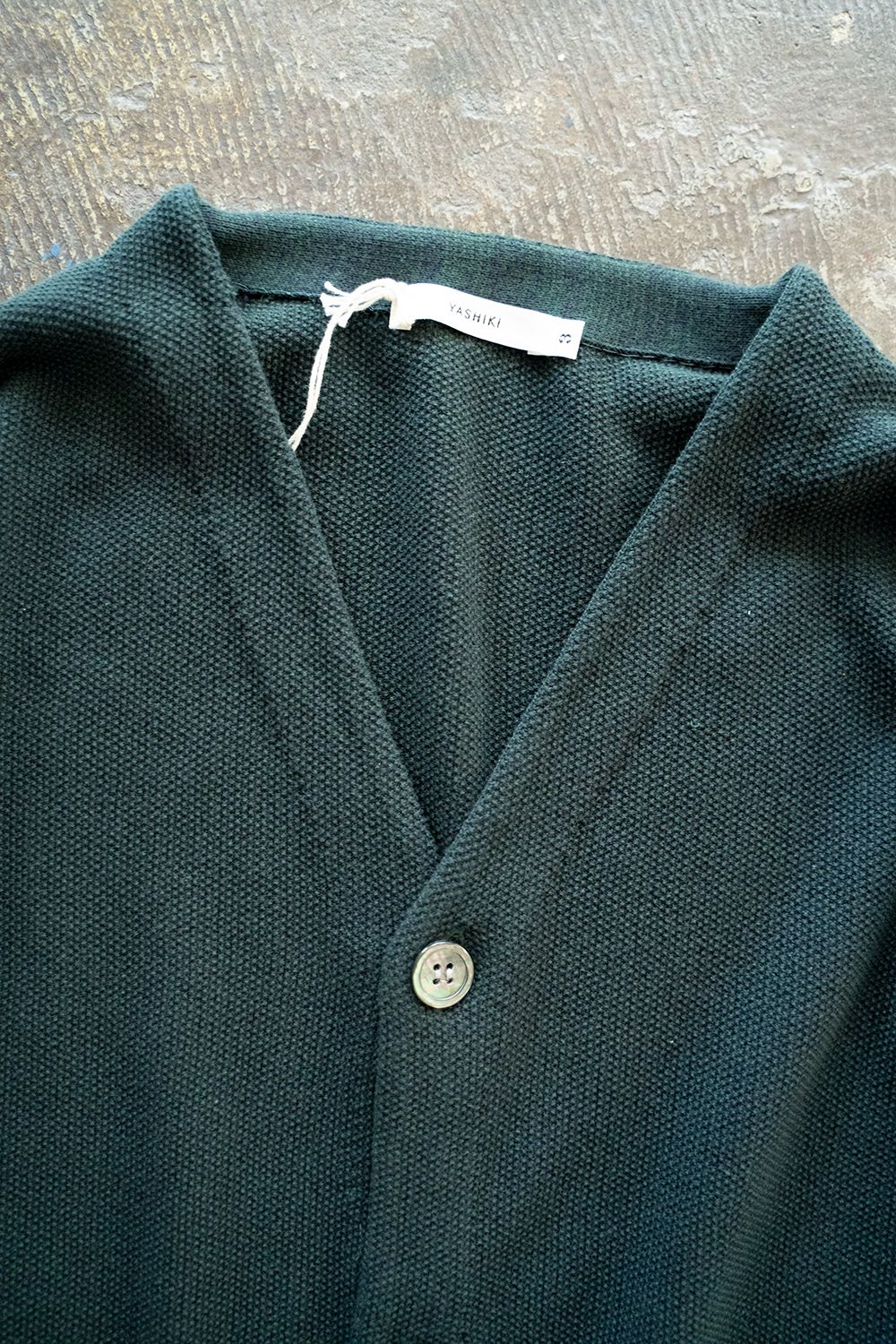 yashiki ヤシキ◇ Unabara Cardigan green-