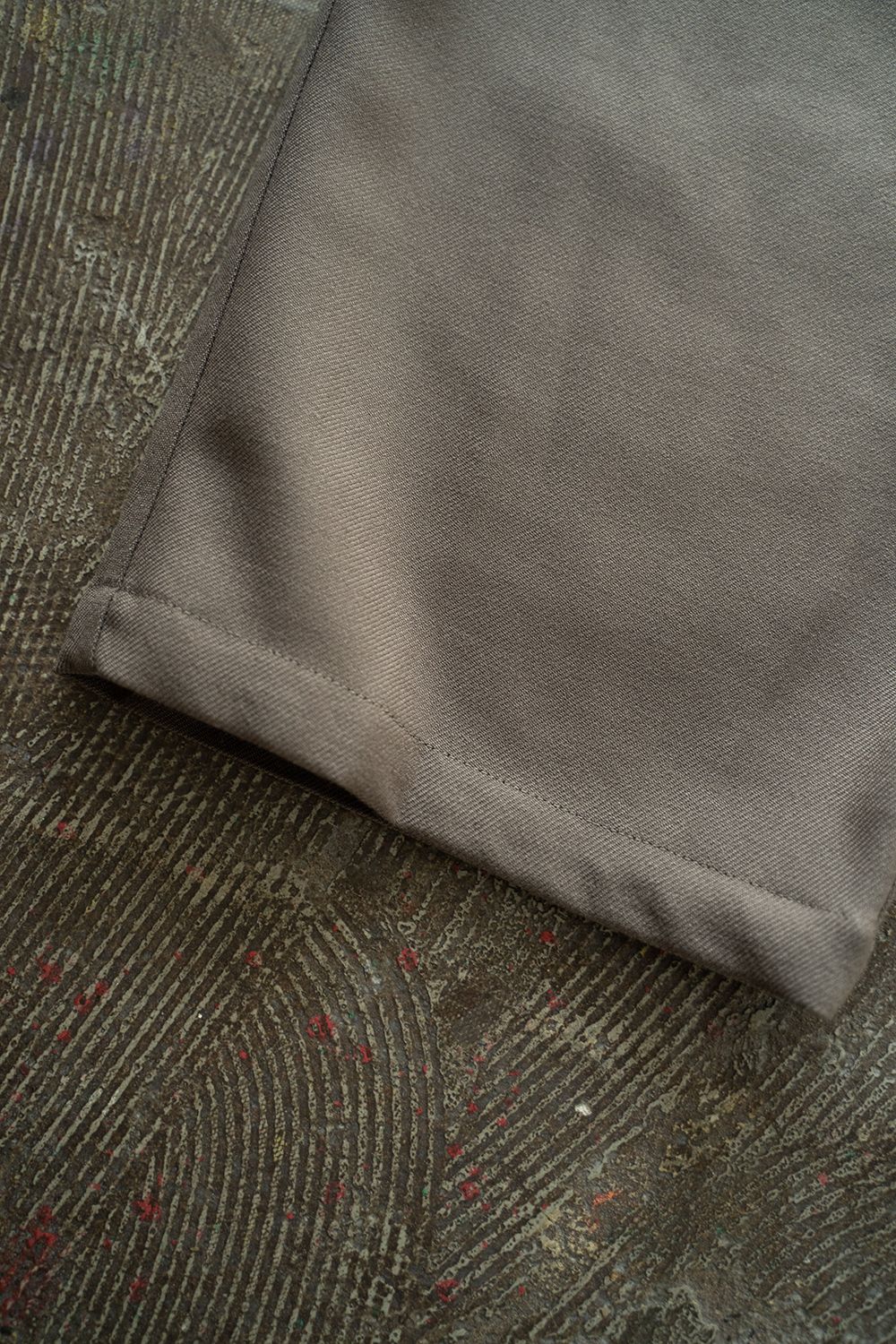 【ラスト1点】【23AW】ウールツイルワークパンツ(KHAKI)