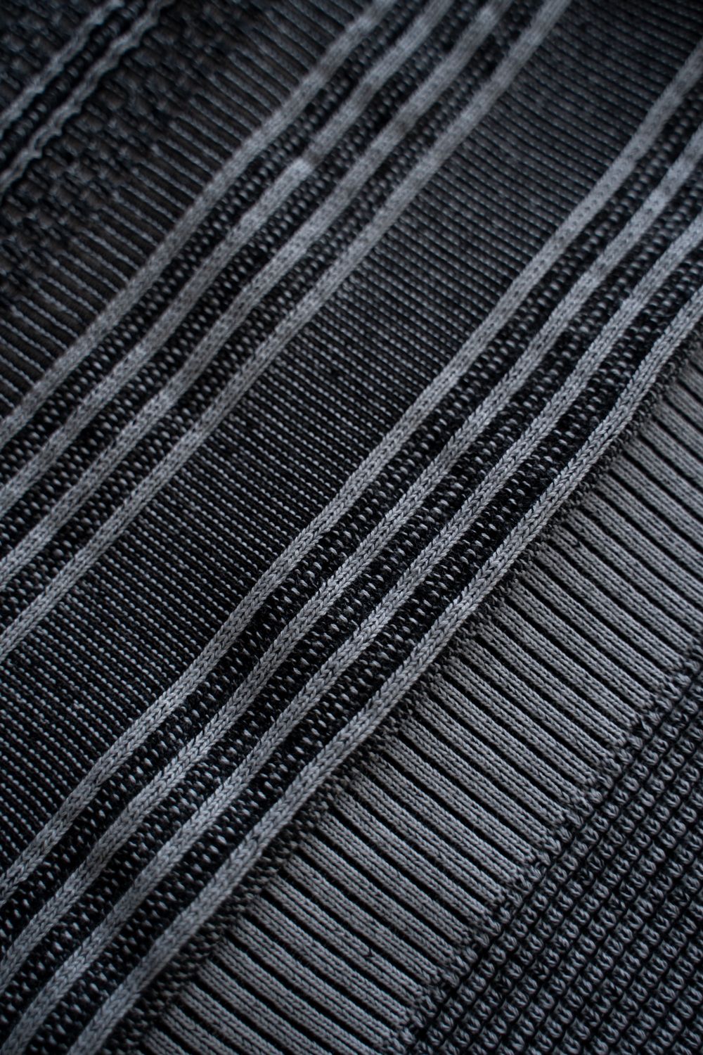 【26AW】Akisame Knit Polo(MIX GRAY)