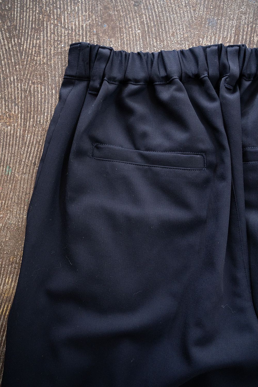 【ラスト1点】【26SS】2Tuck Wide Easy Pants/2タックワイドイージーパンツ(NAVY)