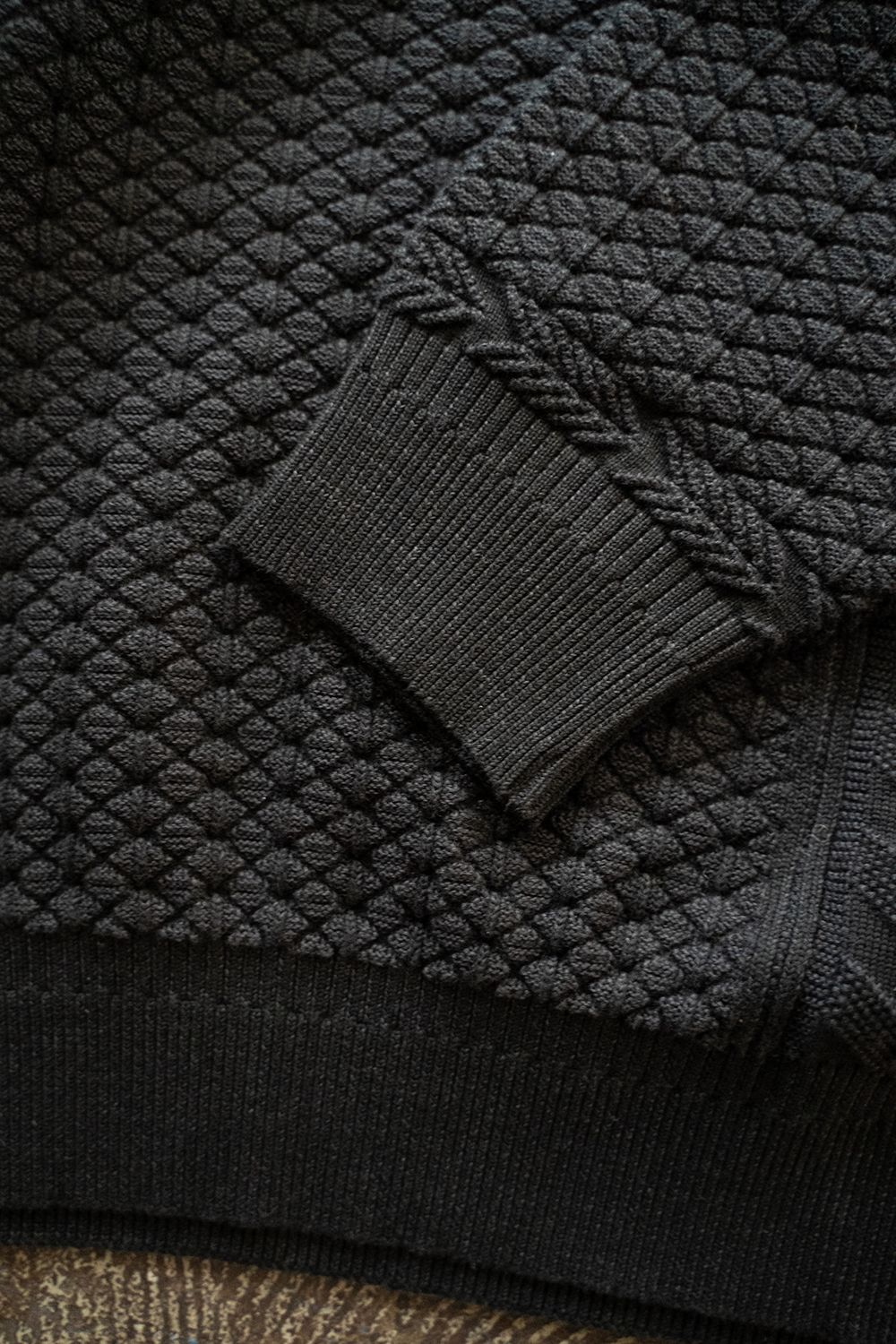 【ラスト1点】【24SS】Haruno Knit(BLACK)