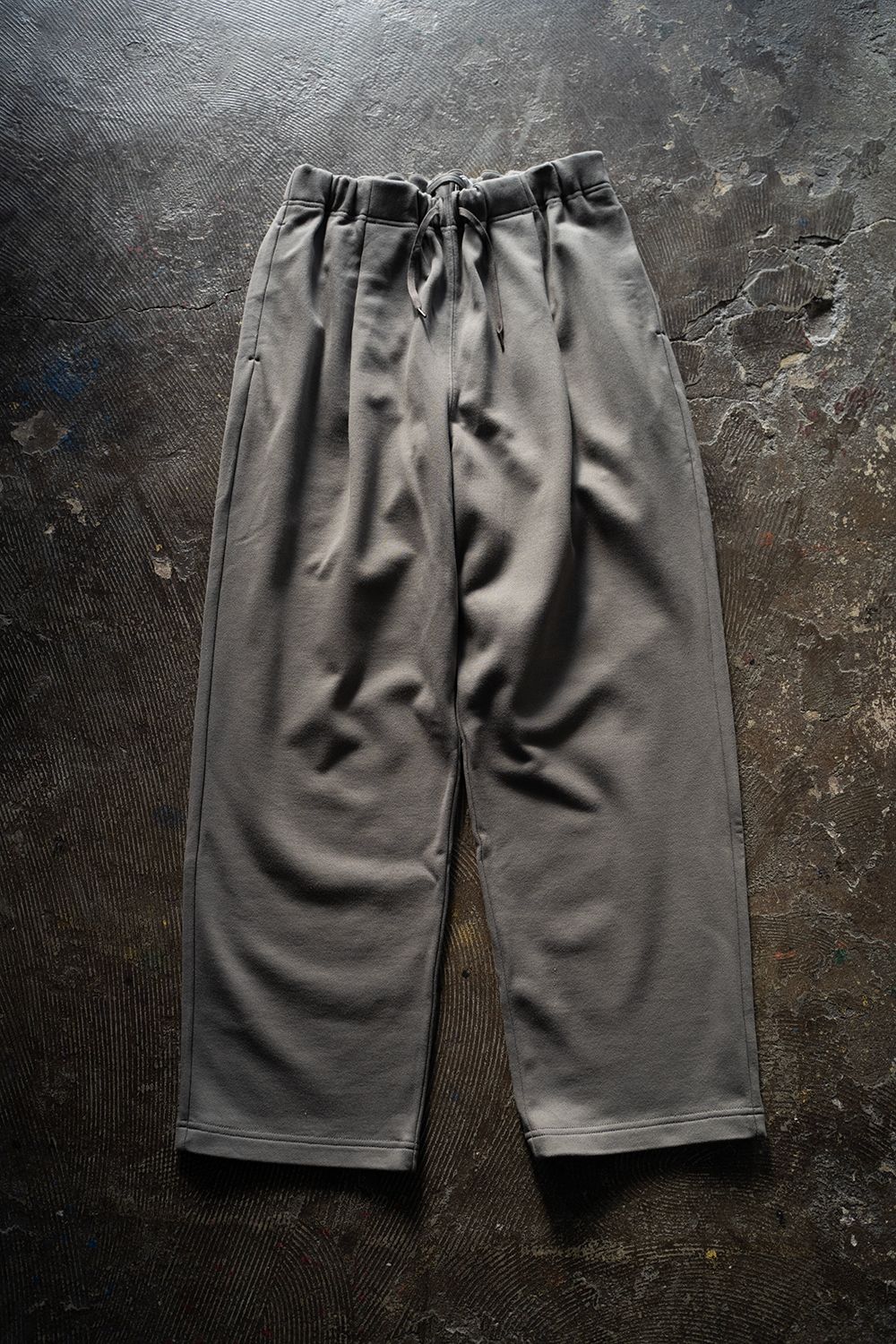 【ラスト1点】【24AW】裏毛スウェットイージーパンツ(GREIGE)