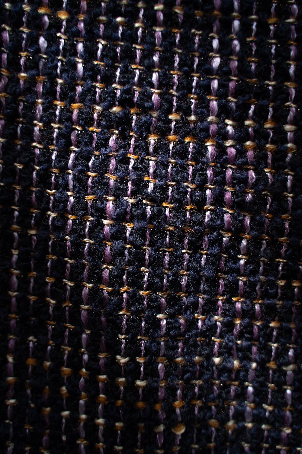 【ラスト1点】【24AW】Loop Tweed Tapered Pants/ループツイードテーパードパンツ(PURPLE)