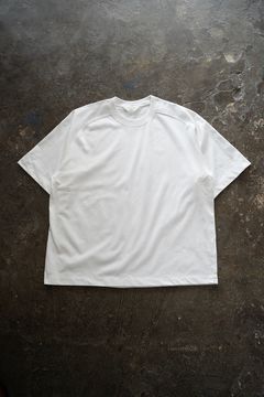 【ラスト1点】【25SS】強撚コットン度詰Tシャツ(WHITE)