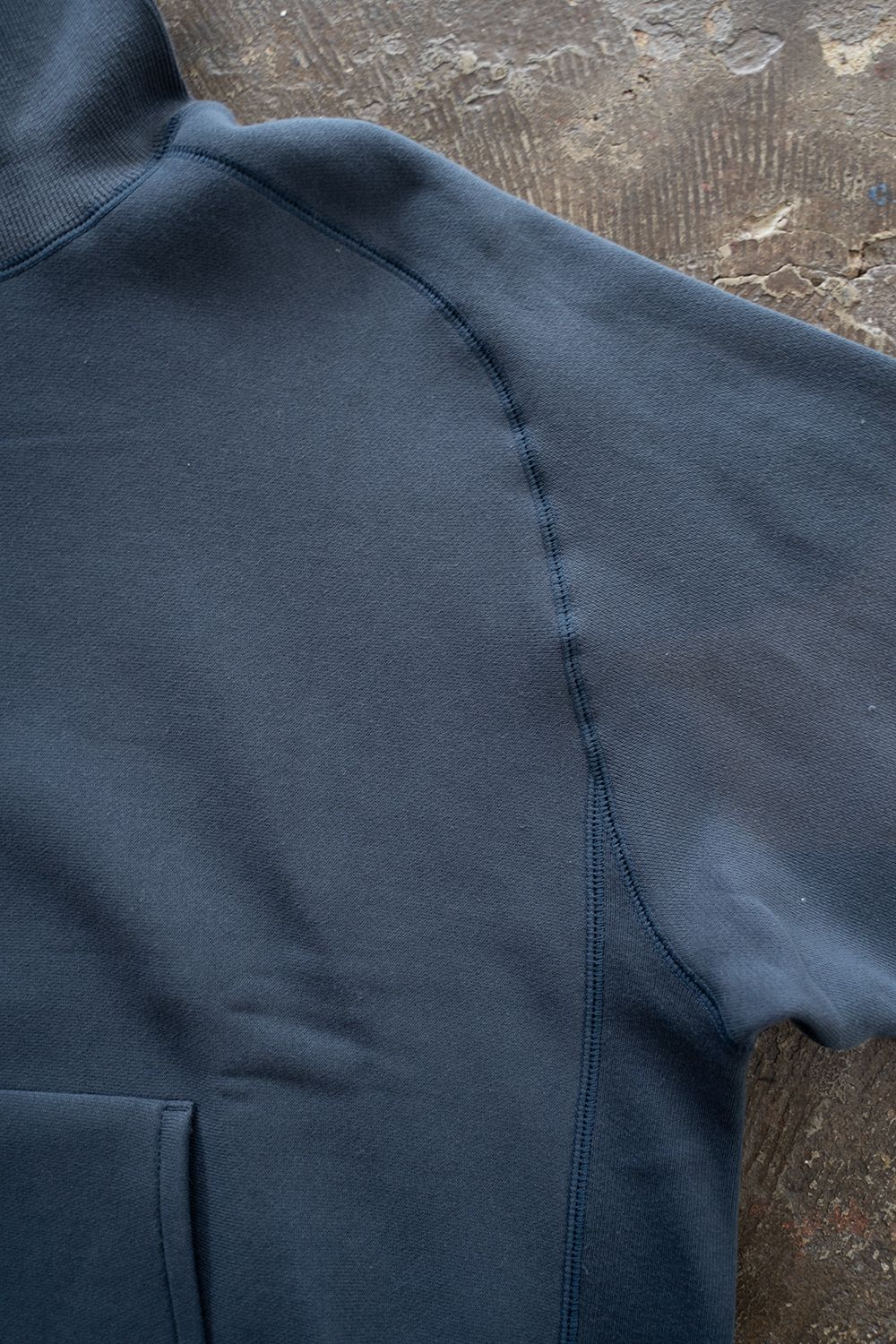 【23AW】ハイネックプルオーバースウェット(SLATE BLUE)