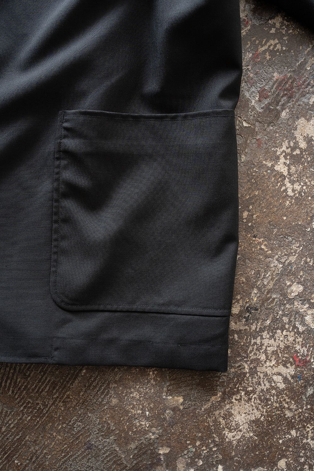【26AW】モヘア混2Bジャケット(INK BLACK)