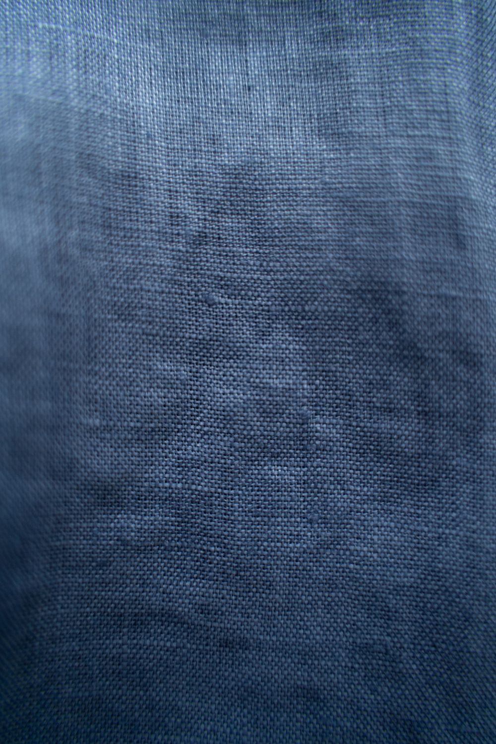【ラスト1点】【24SS】リネンバンドカラーシャツ(BLUE)