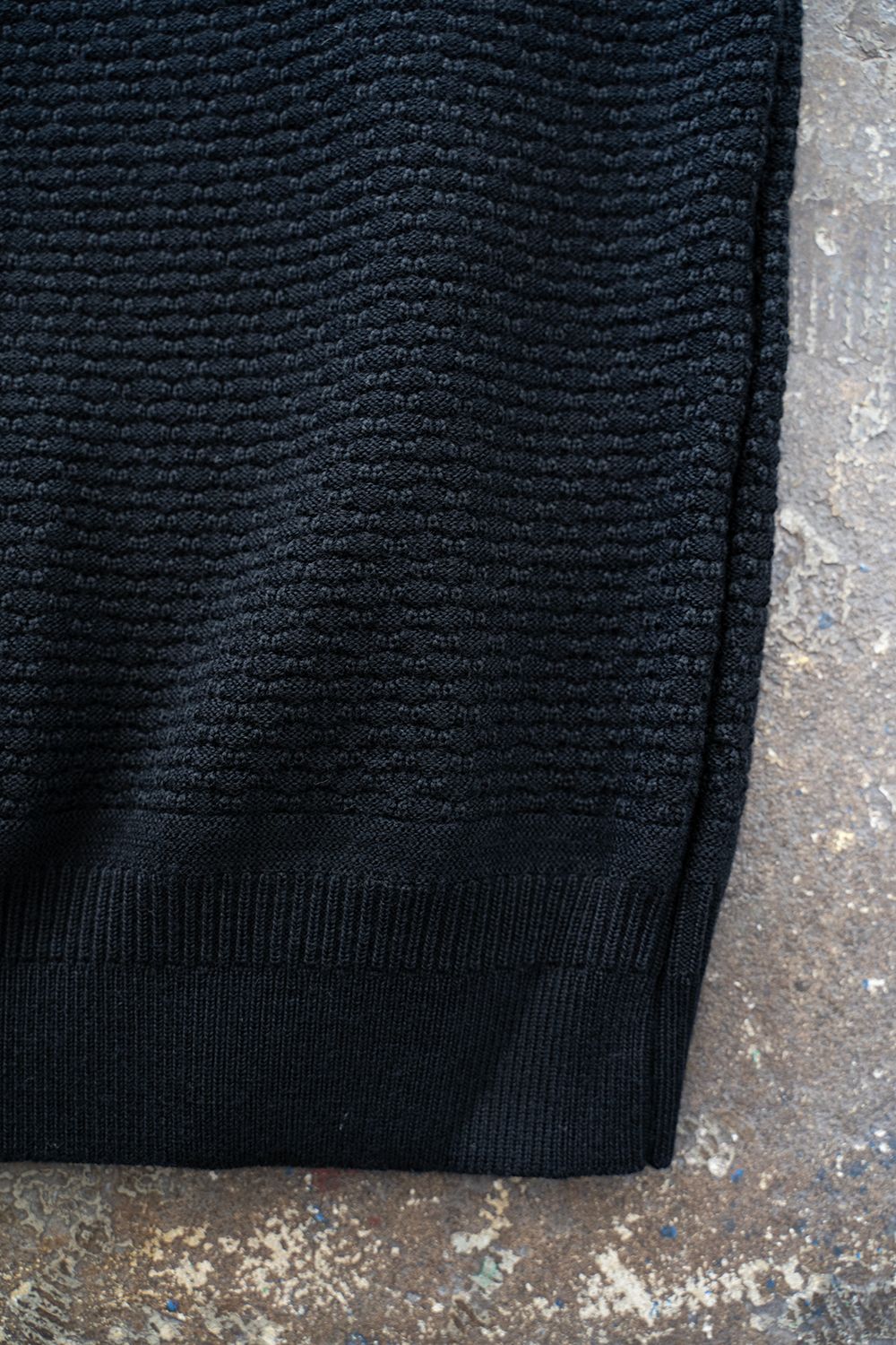 【25AW】Yukiato Knit Coat(BLACK)