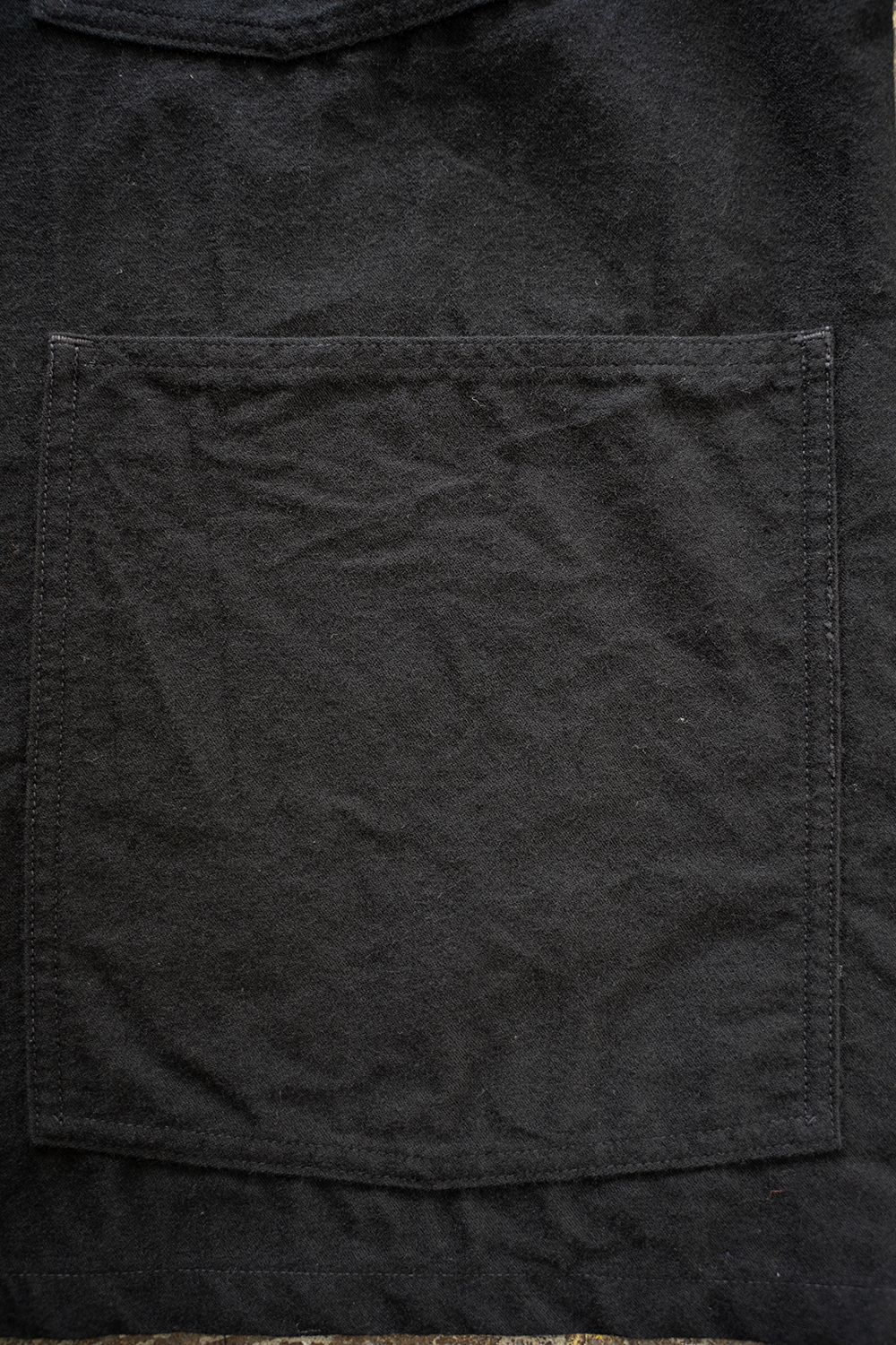 【25AW】Wool Cotton Moleskin Jacket(BLACK)