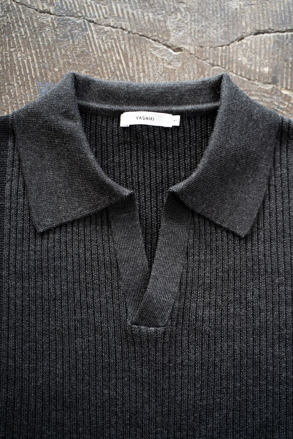 【25AW】Setsuen Skipper Knit(BLACK)