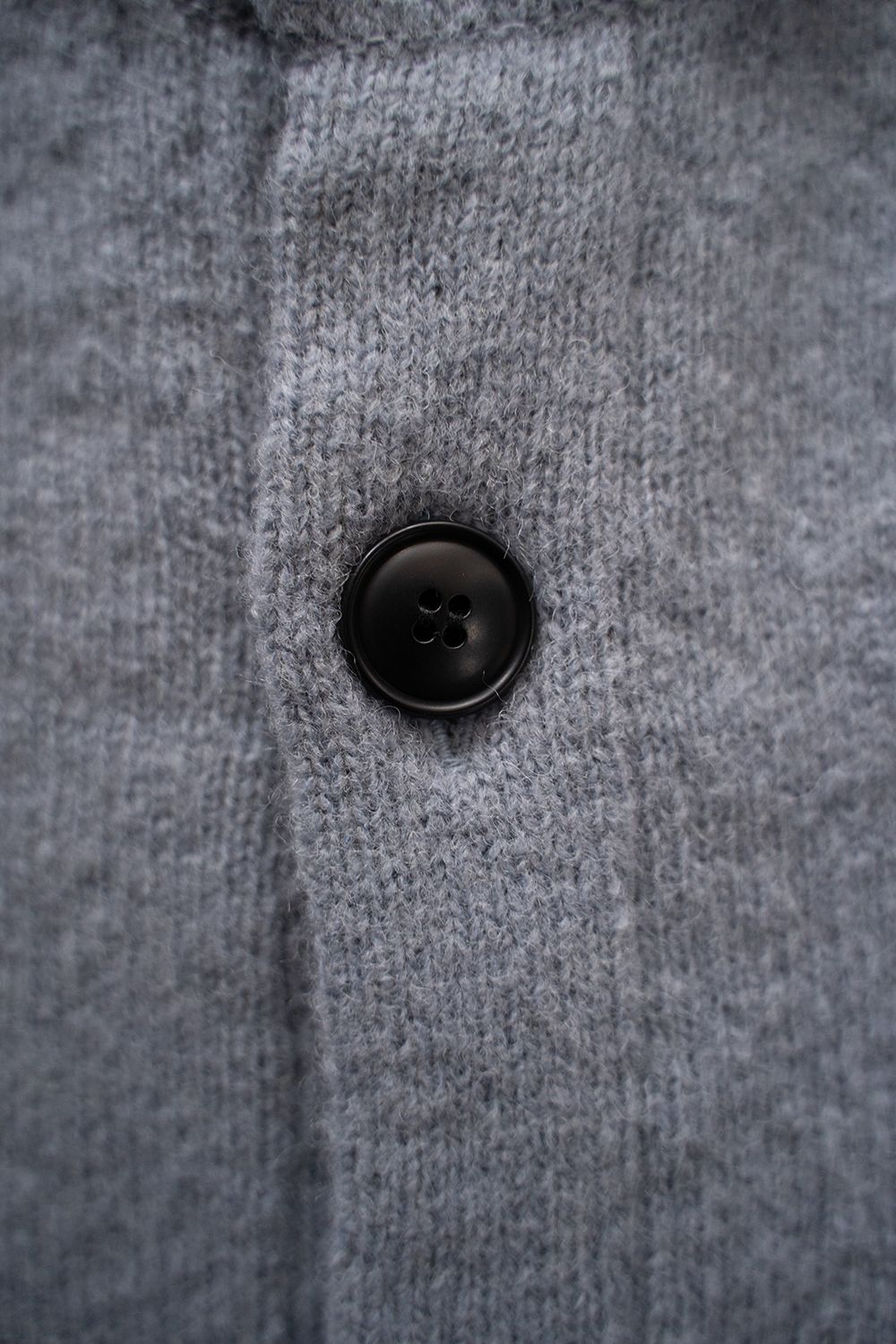 STILL BY HAND - 【24AW】ループヤーンクルーネックカーディガン