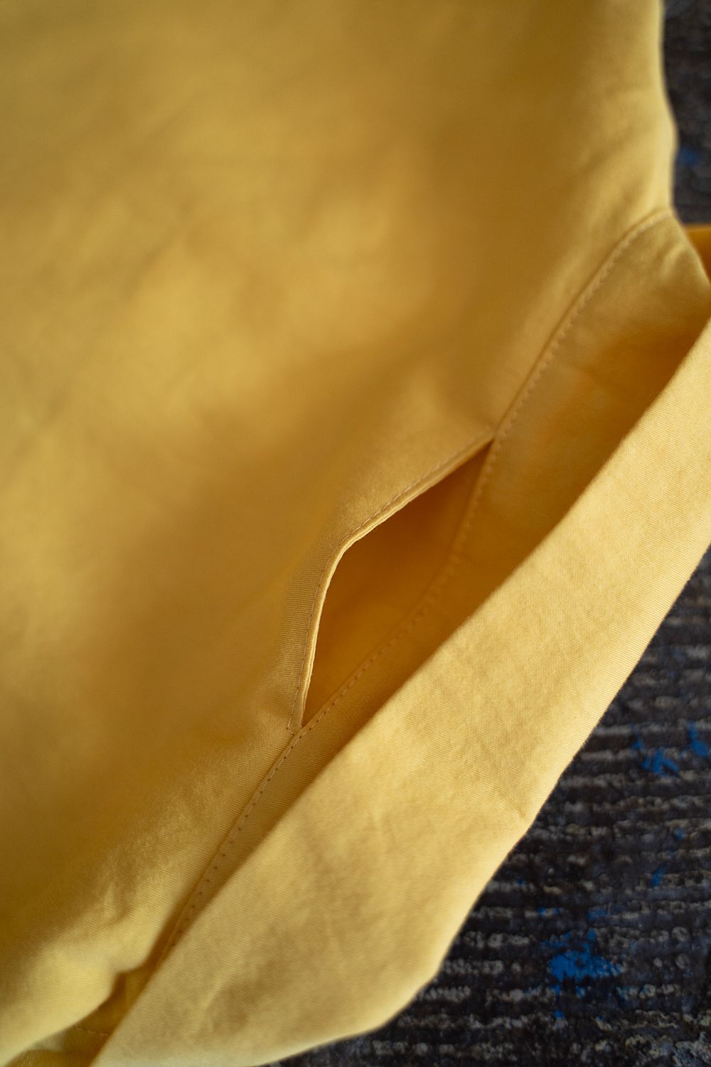 【ラスト1点】【25SS】"week s/s"pajama【セットアップ】(washed cotton YELLOW)