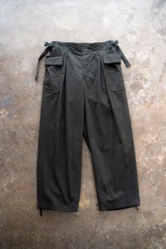 【ラスト1点】【22SS】Mukabaki Cargo Pants/ムカバキカーゴパンツ(BLACK)